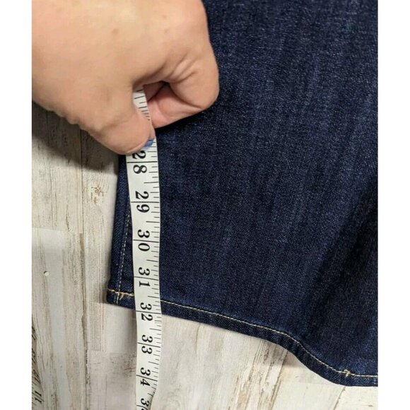 Lucky Sweet Jean Bootcut Jeans Women's 2/ 0 Dark Wash Boho Western Disco - Picture 13 of 14